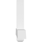 Ekena Millwork Eugene Architectural Grade PVC Gable Bracket, 96"W x 20"H x 4"D x 4"F, 5/12 Pitch GBP096X20X0404EUG00 - alternate 2